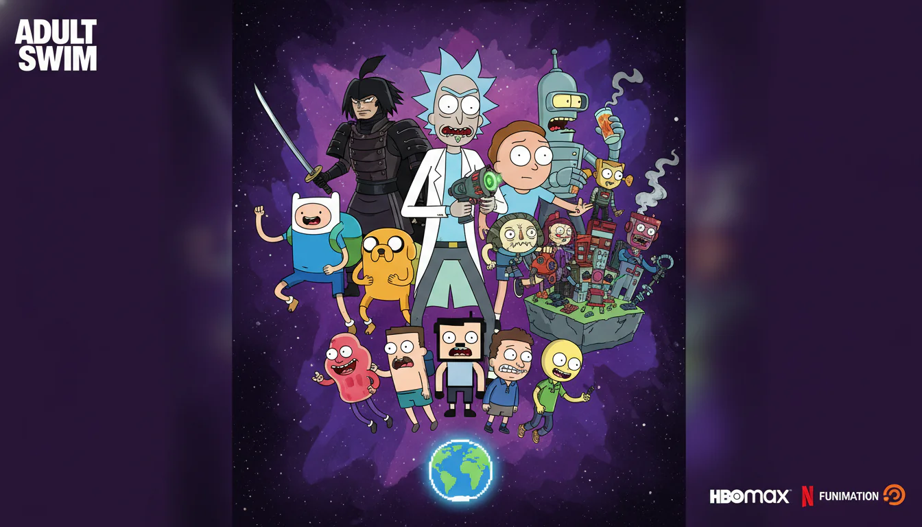 Programação Adult Swim: Os Melhores Programas e Onde Assistir