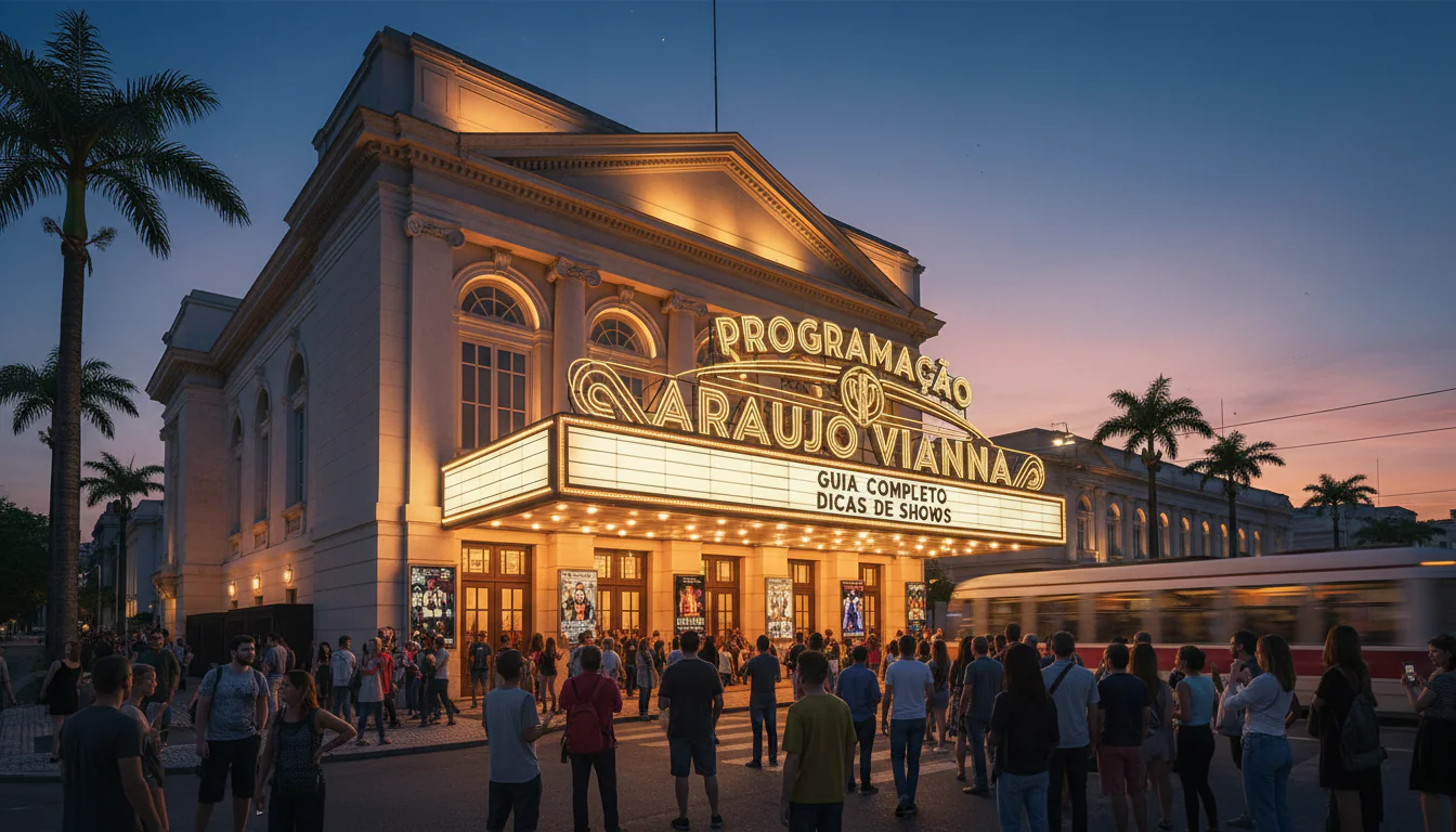 Programação Araújo Vianna: Guia Completo e Dicas de Shows