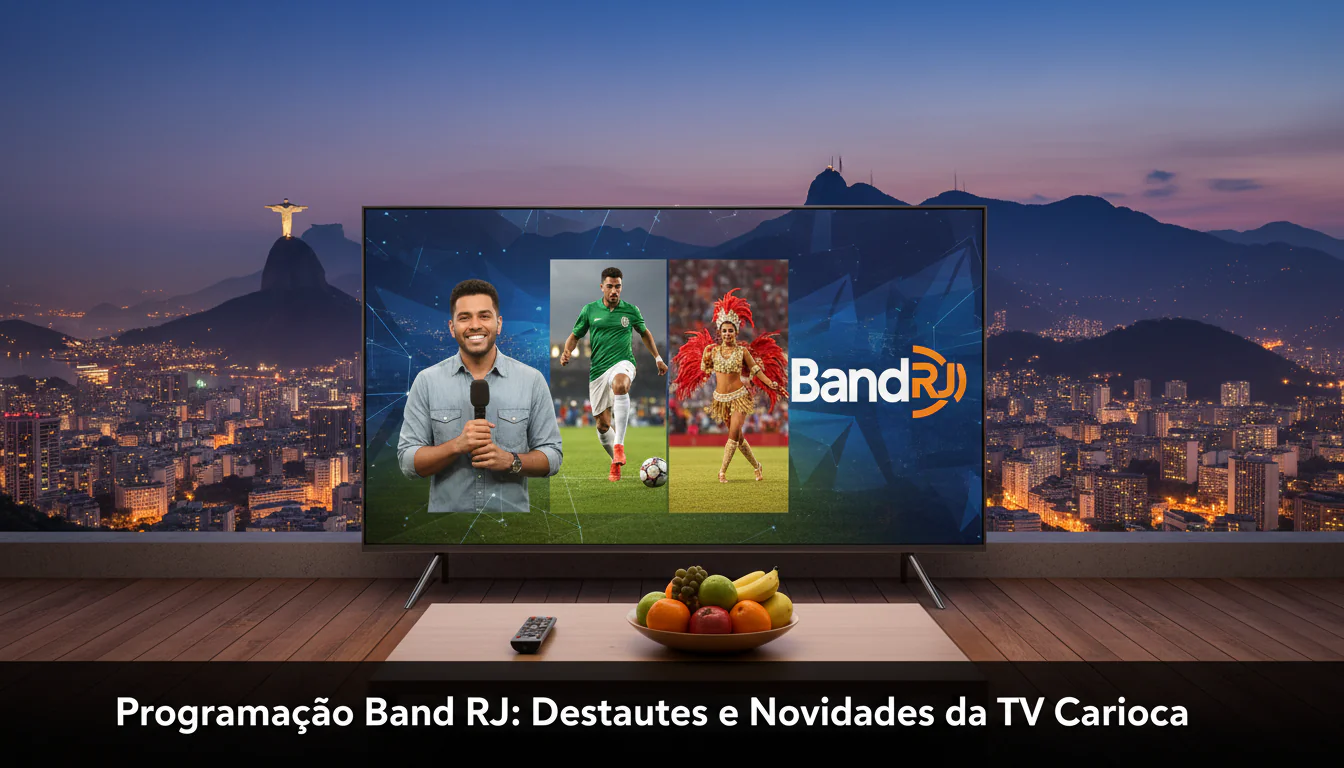 Programação Band RJ: Destaques e Novidades da TV Carioca