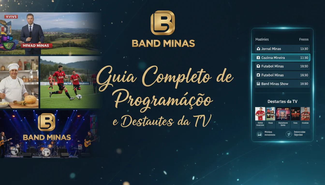 Band Minas: Guia Completo de Programação e Destaques da TV