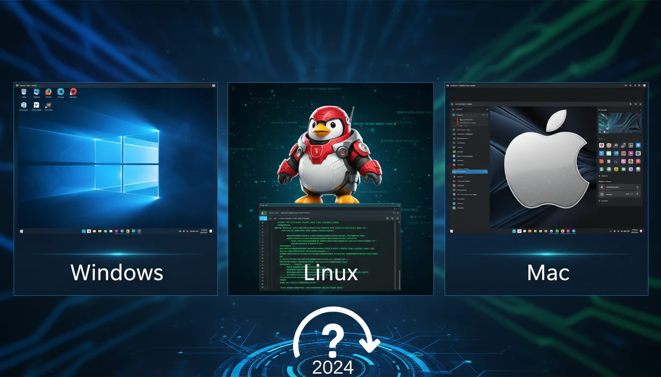 Windows, Linux ou Mac: Qual o Melhor Sistema Operacional em 2024?