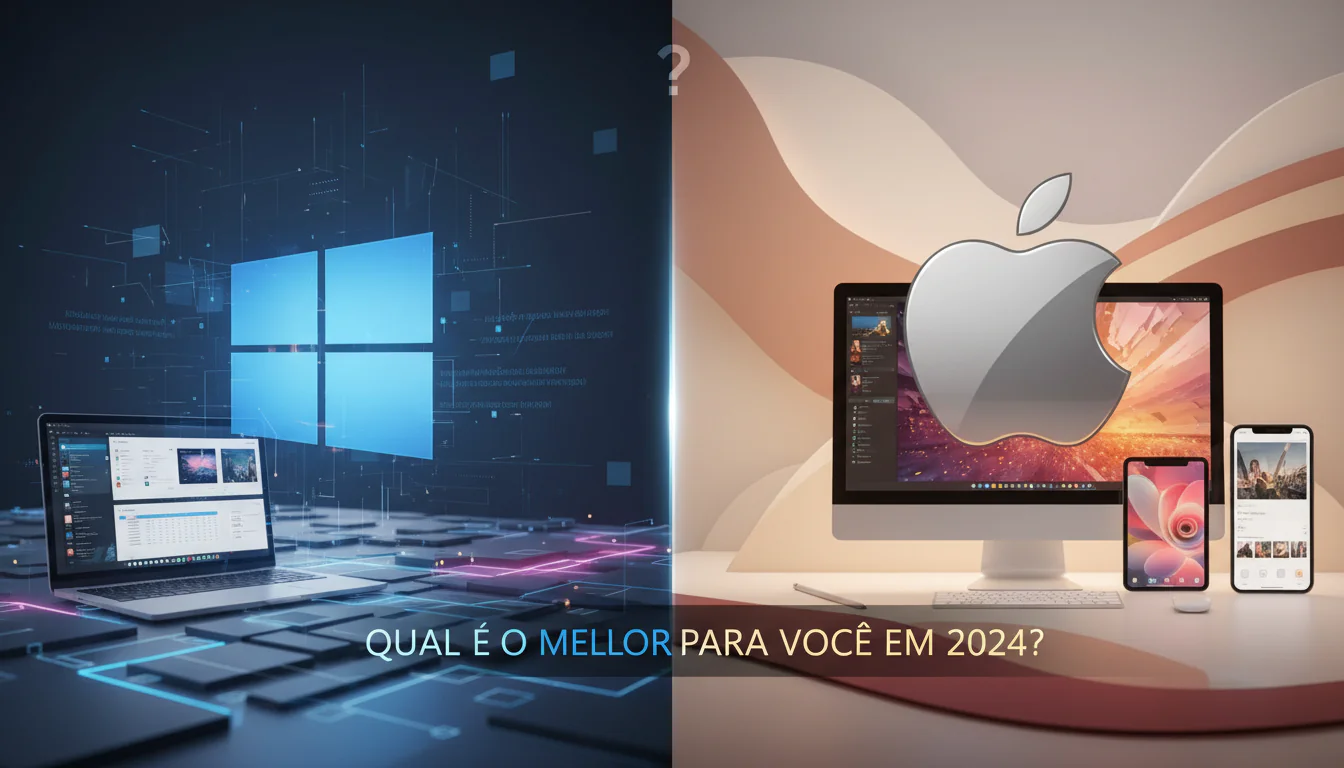 Windows vs. Apple: Qual é o Melhor para Você em 2024?