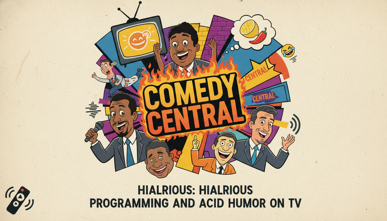 Comedy Central: Programação Hilária e Humor Ácido na TV
