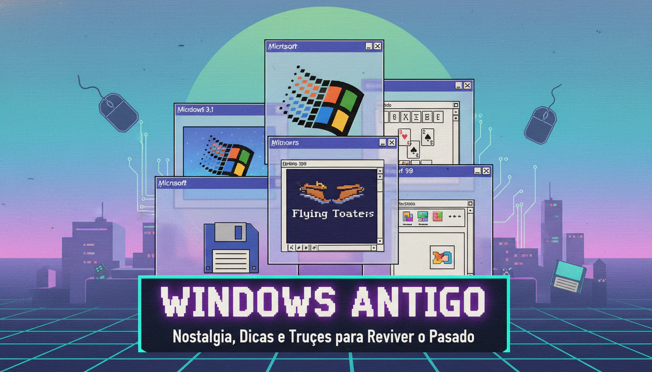 Windows Antigo: Nostalgia, Dicas e Truques para Reviver o Passado