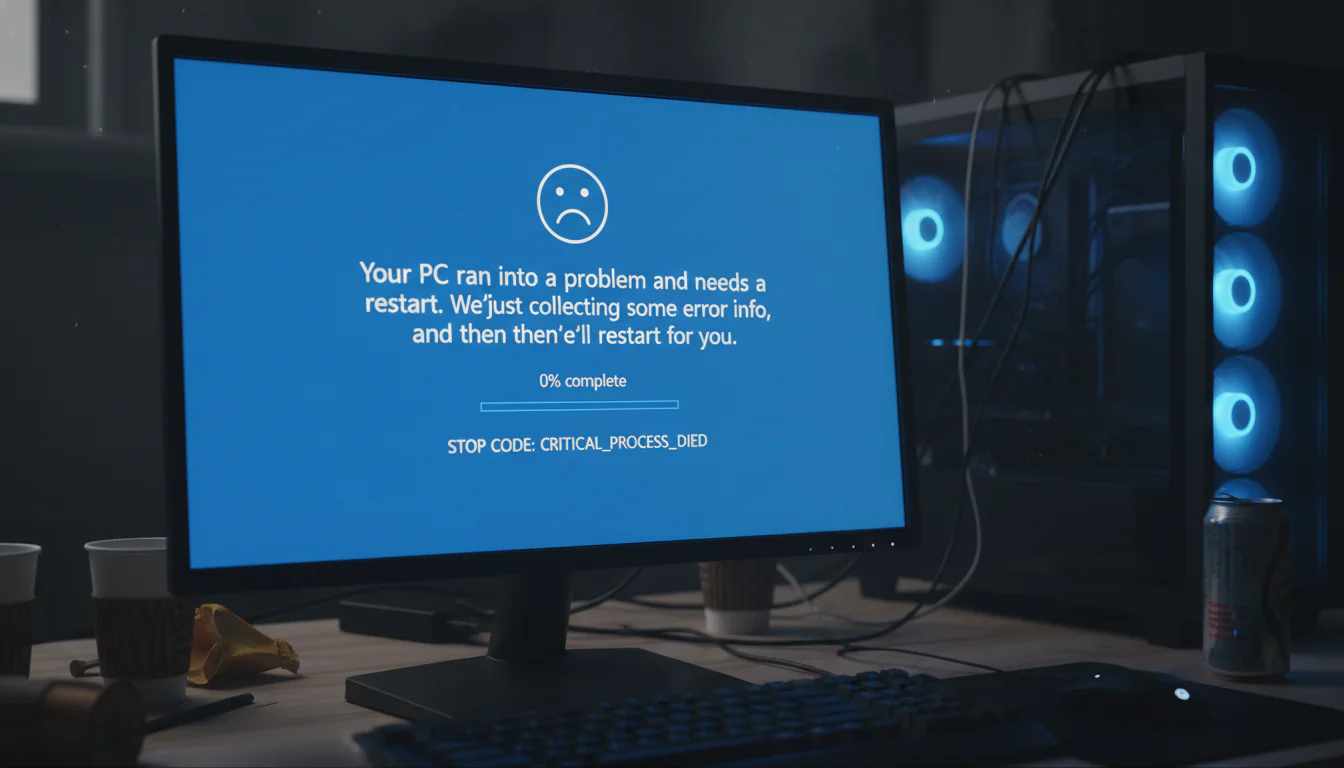 Tela Azul da Morte (BSOD): Causas e Soluções no Windows