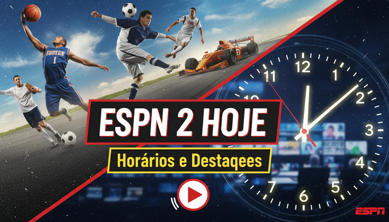 Programação ESPN 2 Hoje: Horários e Destaques do Dia
