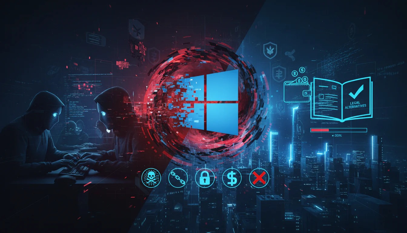 Windows Pirata: Riscos, Consequências e Alternativas Legais