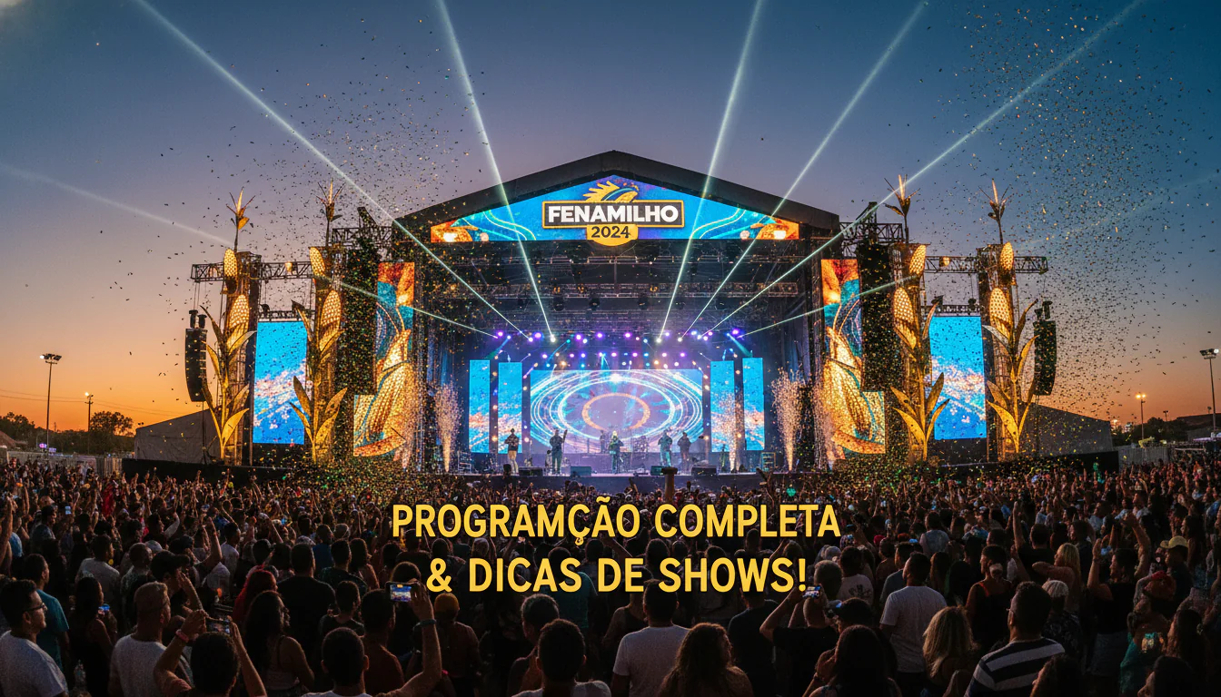 Fenamilho 2024: Programação Completa e Dicas de Shows!
