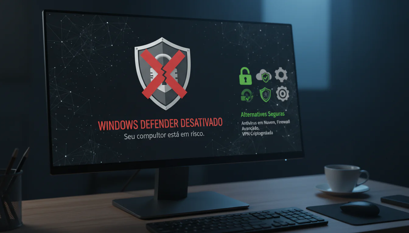 Windows Defender Desativado: Risco e Alternativas Seguras