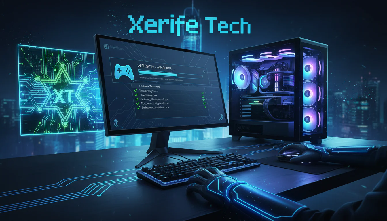 Xerife Tech Debloat Windows: O Guia Definitivo para PC Gamer!