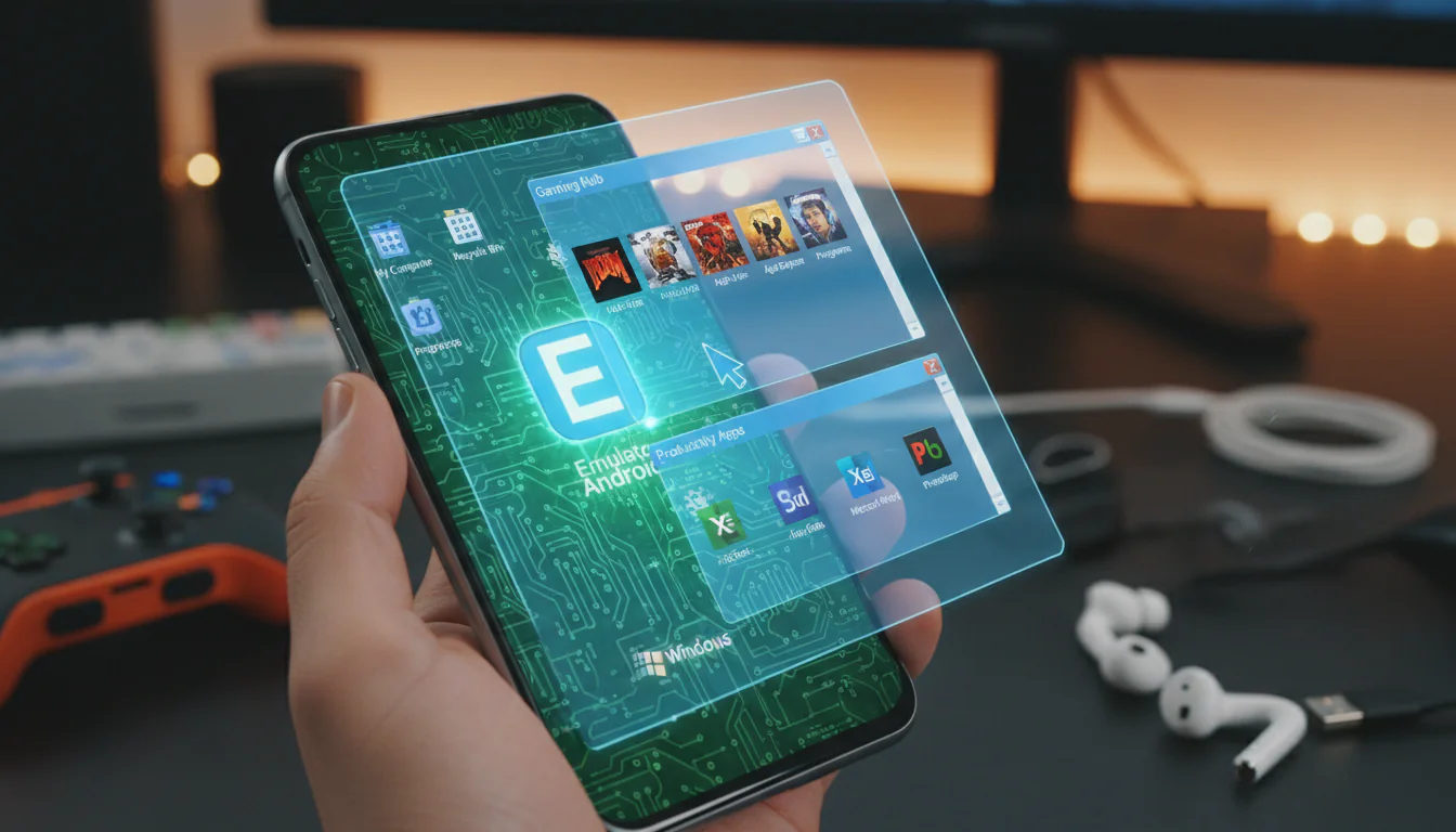 Emulador Windows para Android: Execute Apps e Jogos no Celular