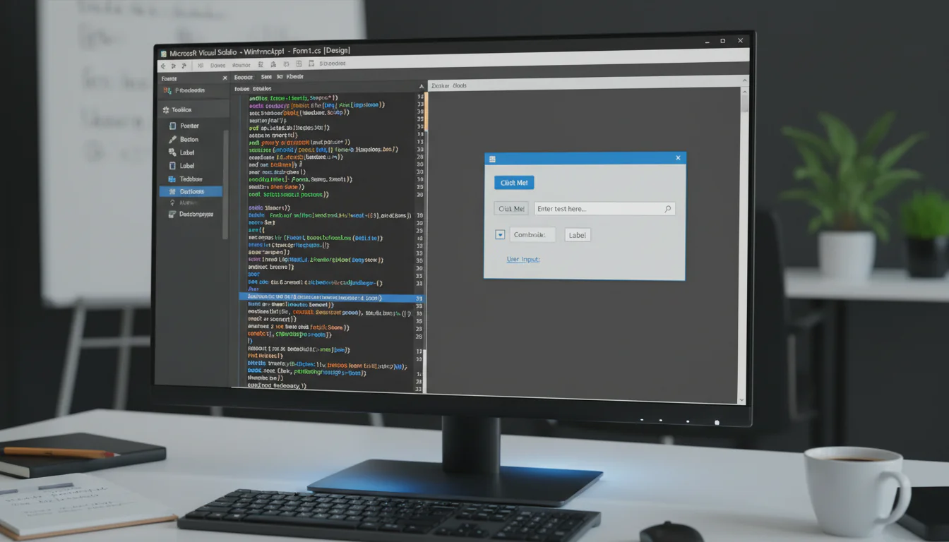 Windows Forms: Crie Interfaces Visuais Incríveis em C#