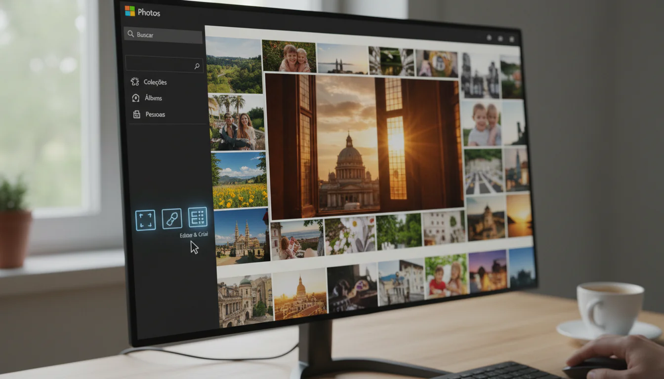 Windows Fotos: Domine o Editor e Organize suas Imagens!