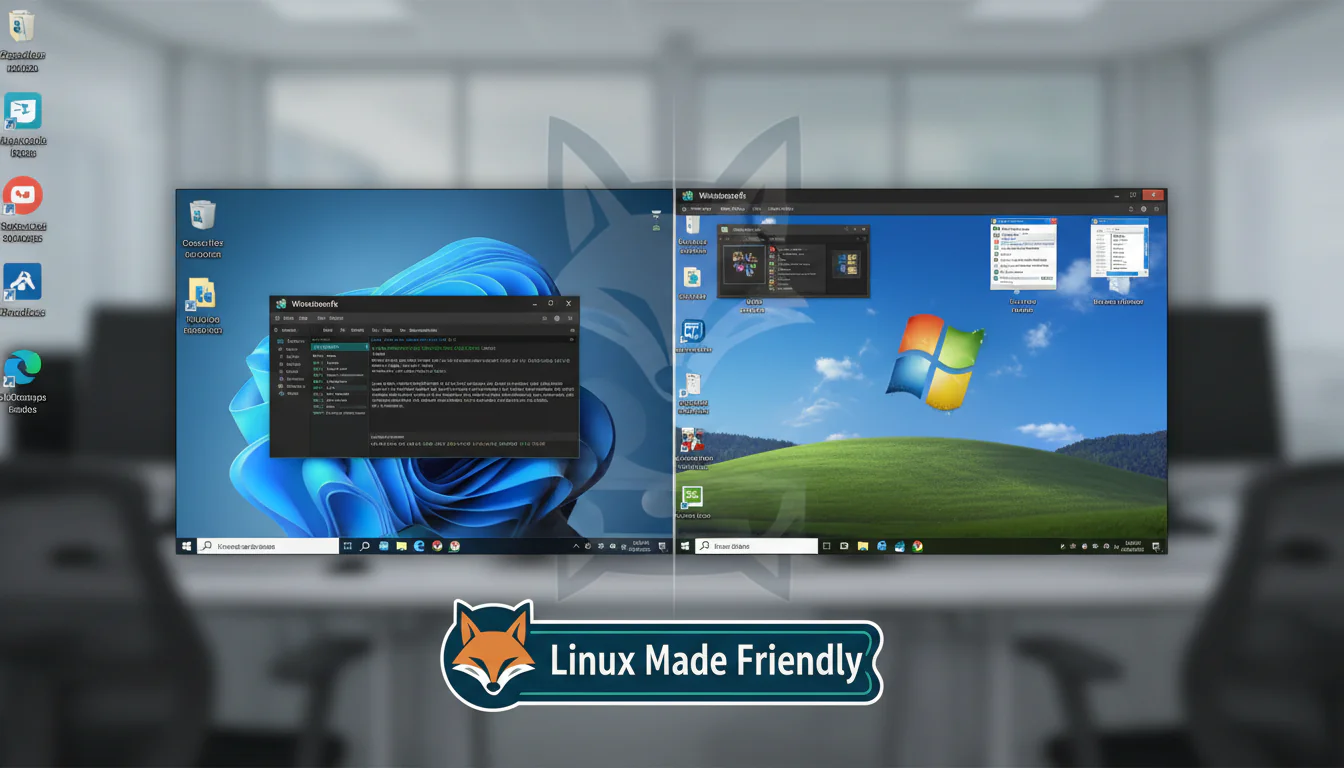 Windowsfx: Linux com Cara de Windows Que Roda Apps Windows!