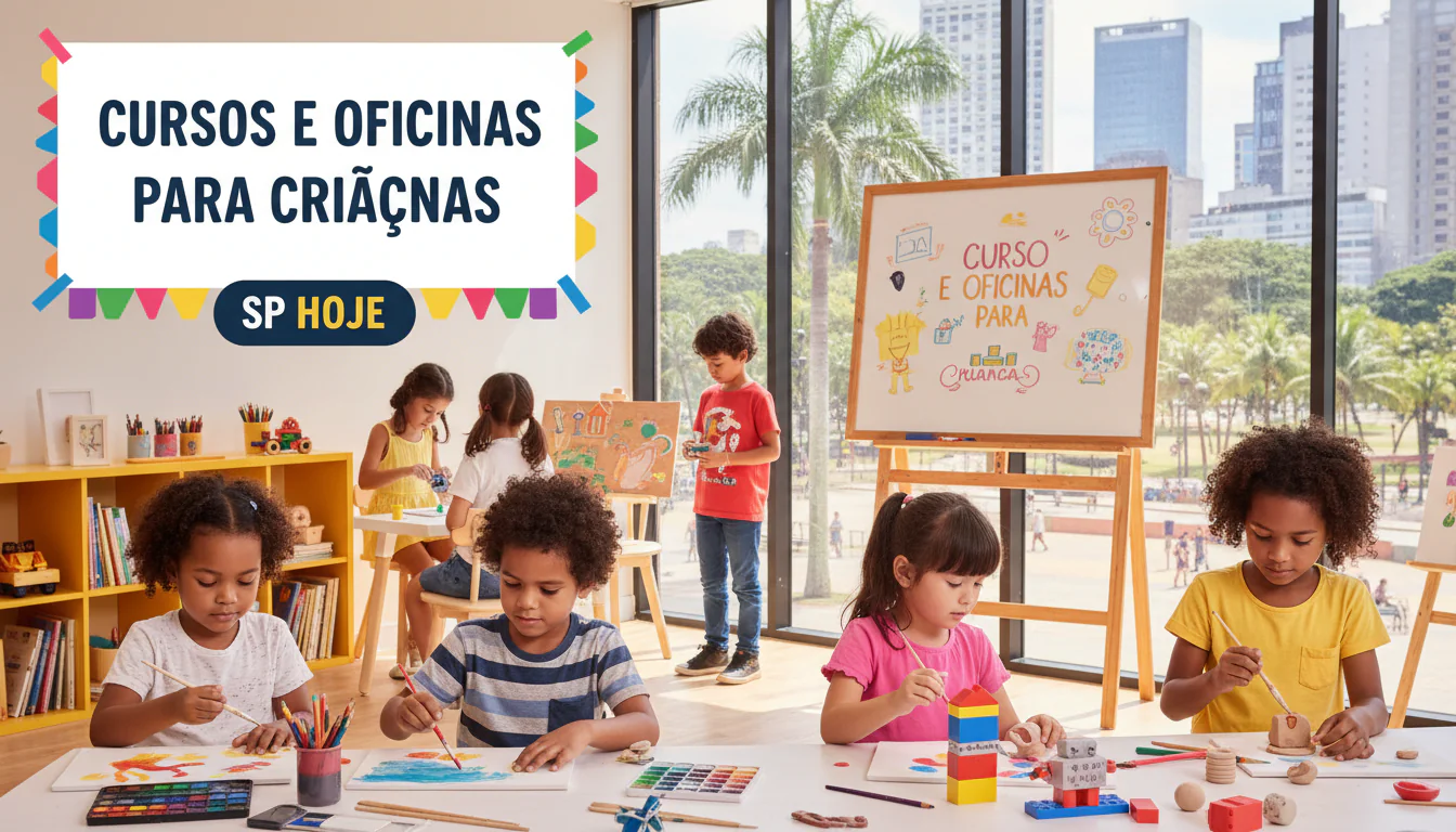 Programação Infantil SP Hoje: Cursos e Oficinas para Crianças
