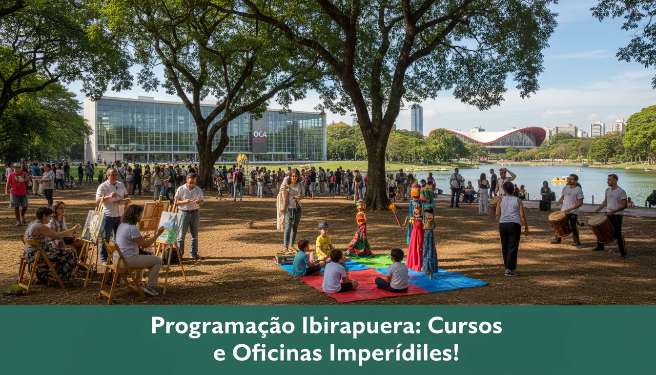 Programação Ibirapuera: Cursos e Oficinas Imperdíveis!