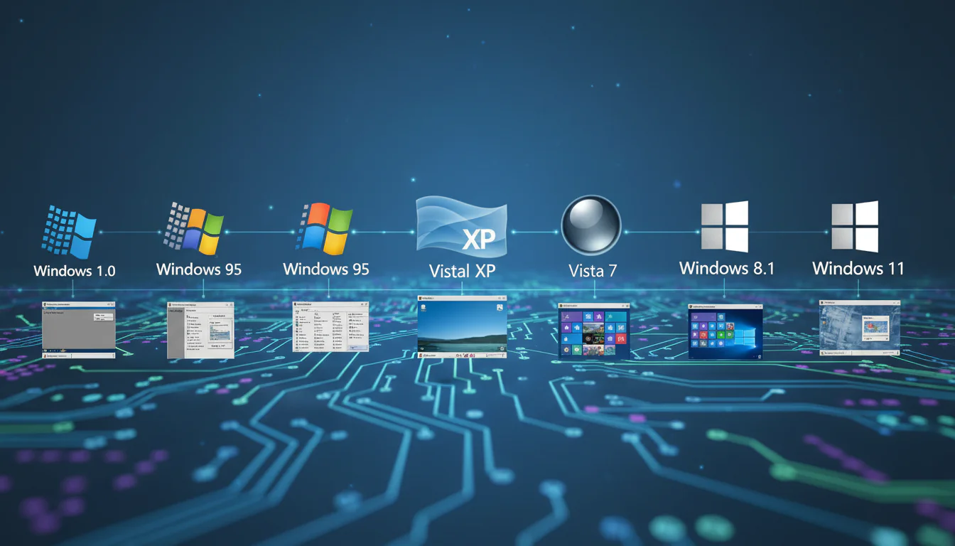 Windows: A História Completa do Sistema Operacional da Microsoft