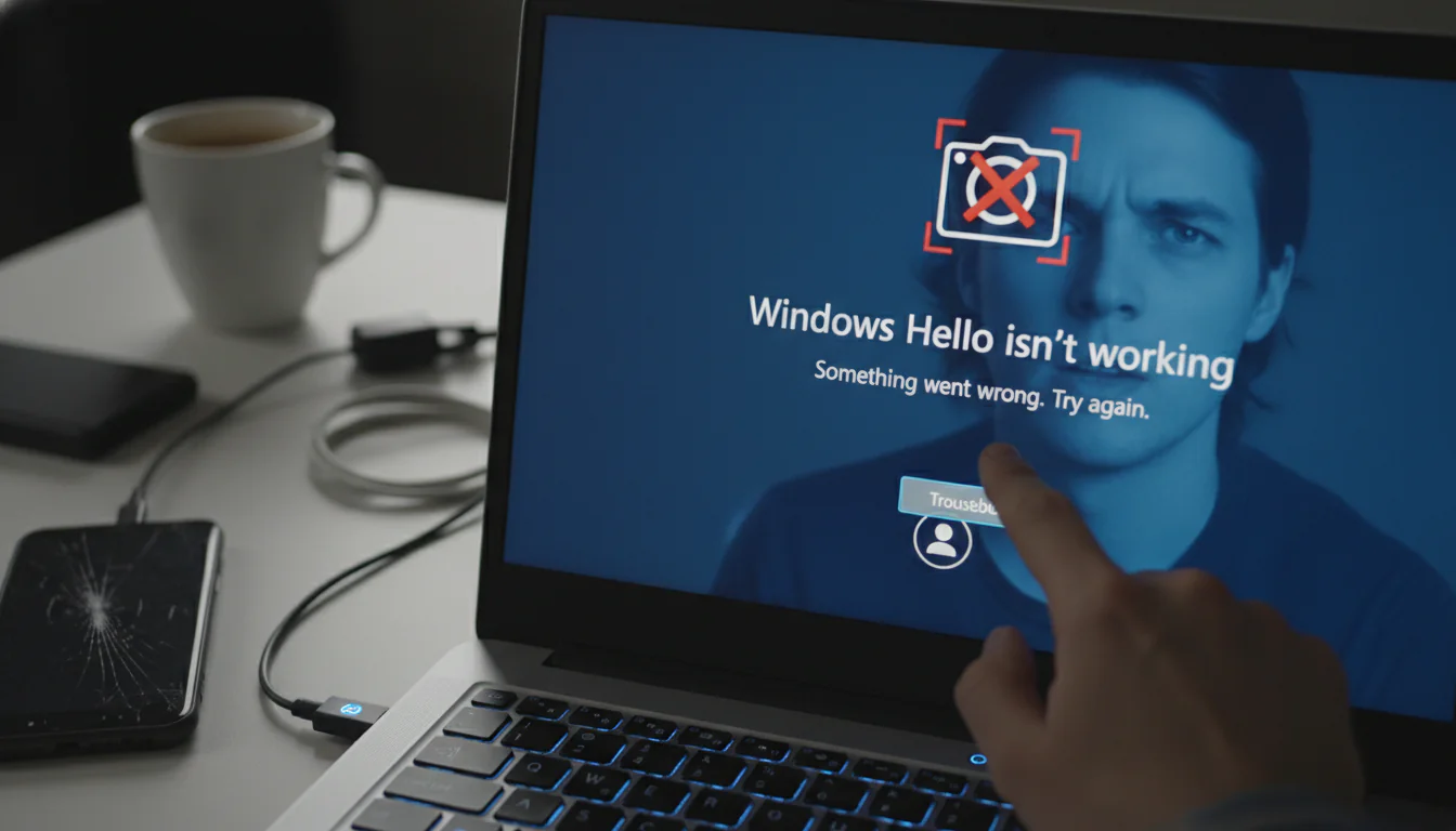 Windows Hello Falhando? Soluções para o Reconhecimento Facial!