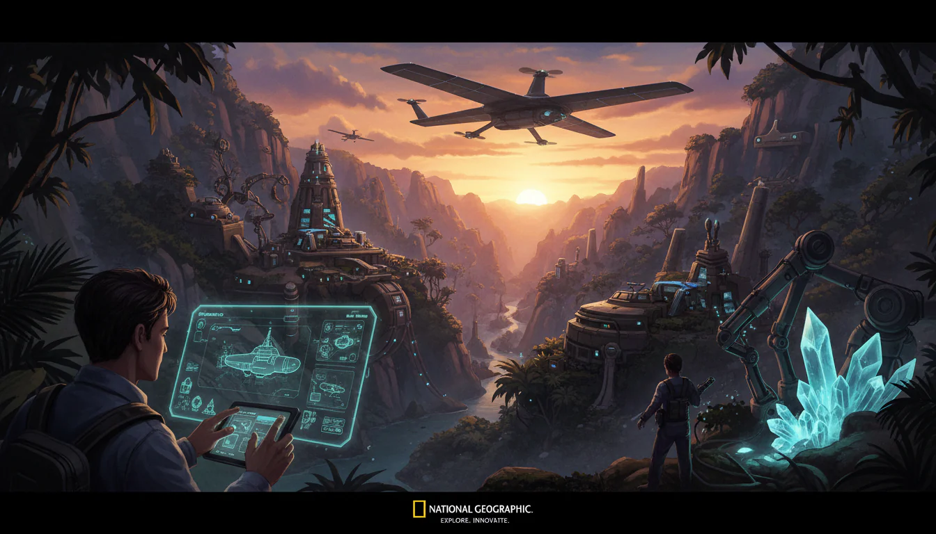 Programação National Geographic: Descobertas e Tecnologias Inovadoras