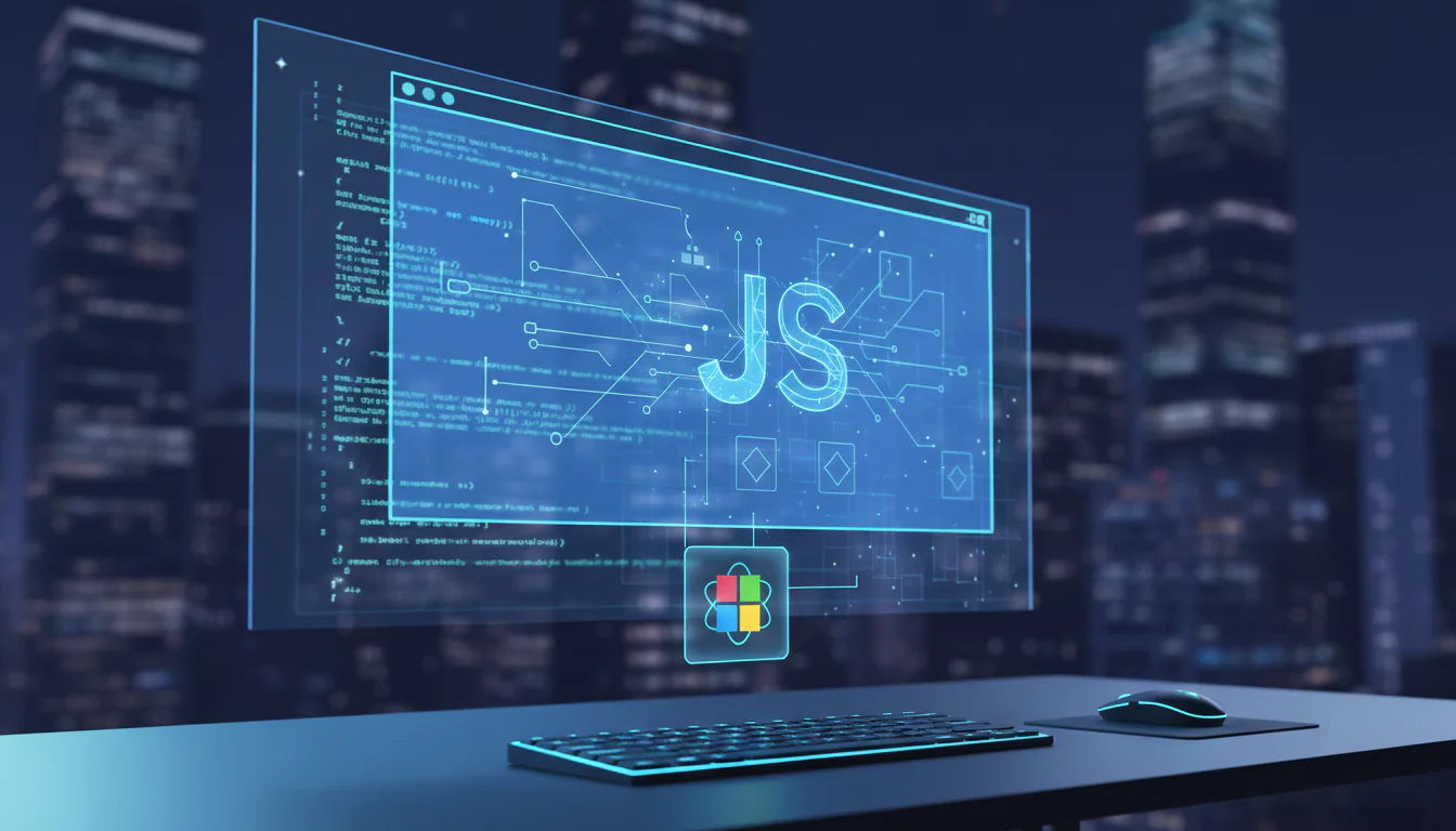 Windows JS: Desenvolvimento Moderno de Apps Desktop com JavaScript