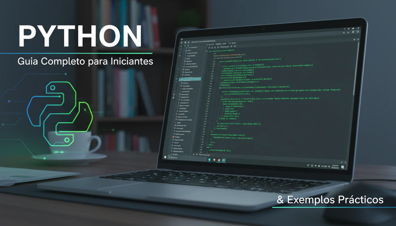Python: Guia Completo para Iniciantes & Exemplos Práticos