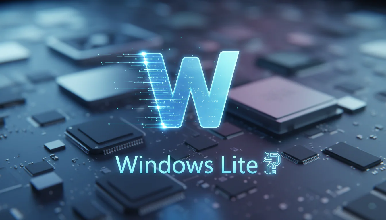 Windows Lite: O Windows Super Leve para PCs Fracos?