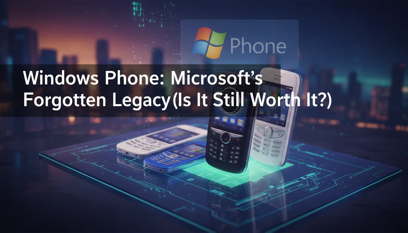 Windows Phone: O Legado Esquecido da Microsoft (Ainda Vale a Pena?)