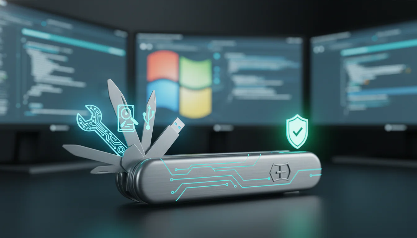 Windows PE: O Canivete Suíço da Manutenção e Recuperação do PC