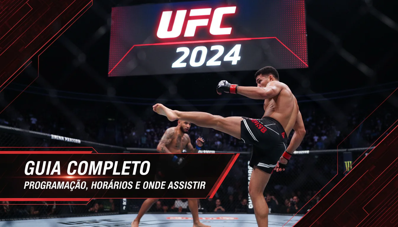 UFC 2024: Guia Completo de Programação, Horários e Onde Assistir UFC 2024: Guia Completo de Programação, Horários e Onde Assistir