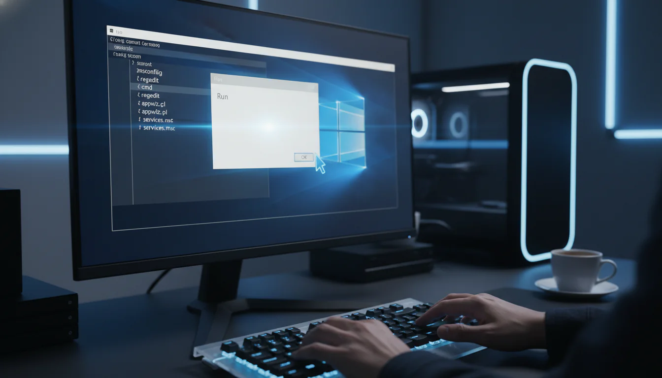 Windows Executar: Comandos Essenciais para Agilizar seu PC