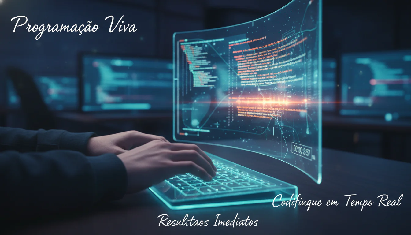 Programação Viva: Codifique em Tempo Real para Resultados Imediatos