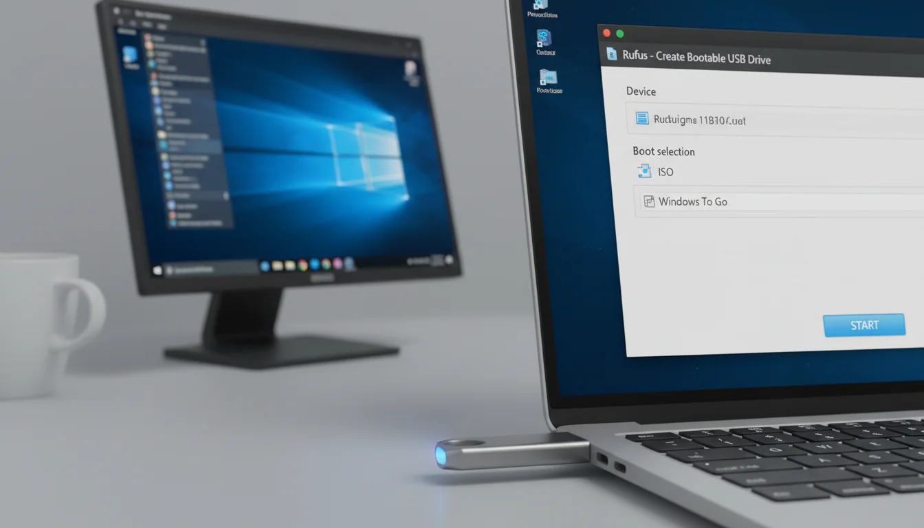 Windows To Go: Crie USB Bootável Fácil com Rufus