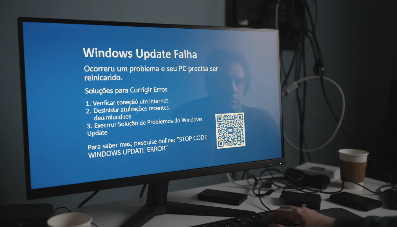 Windows Update Falha: Soluções para Corrigir Erros