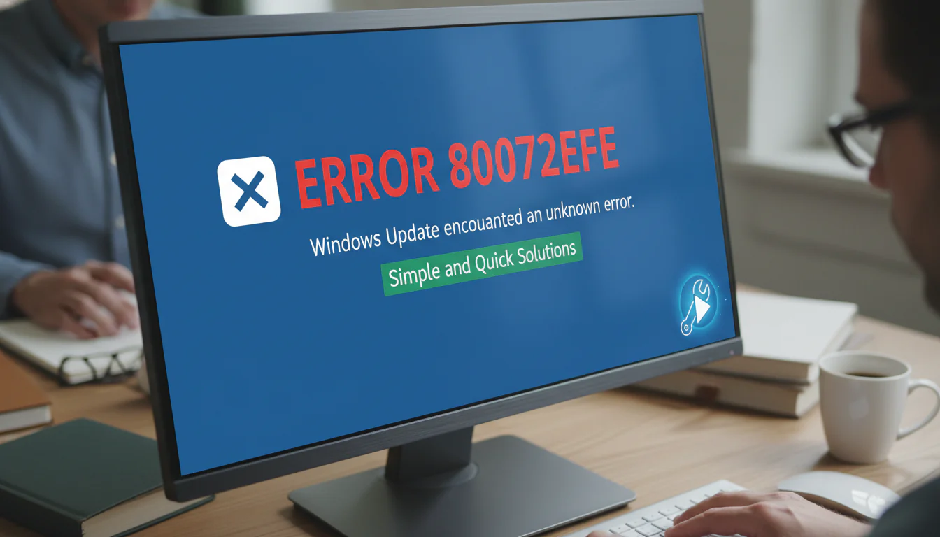 Erro Windows Update 80072efe: Soluções Simples e Rápidas