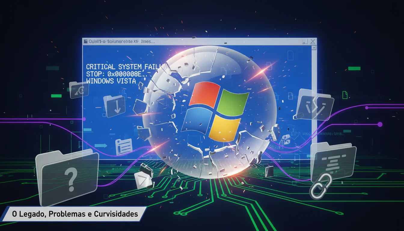 Windows Vista: O Legado, Problemas e Curiosidades do SO Polêmico Windows Vista: O Legado, Problemas e Curiosidades do SO Polêmico