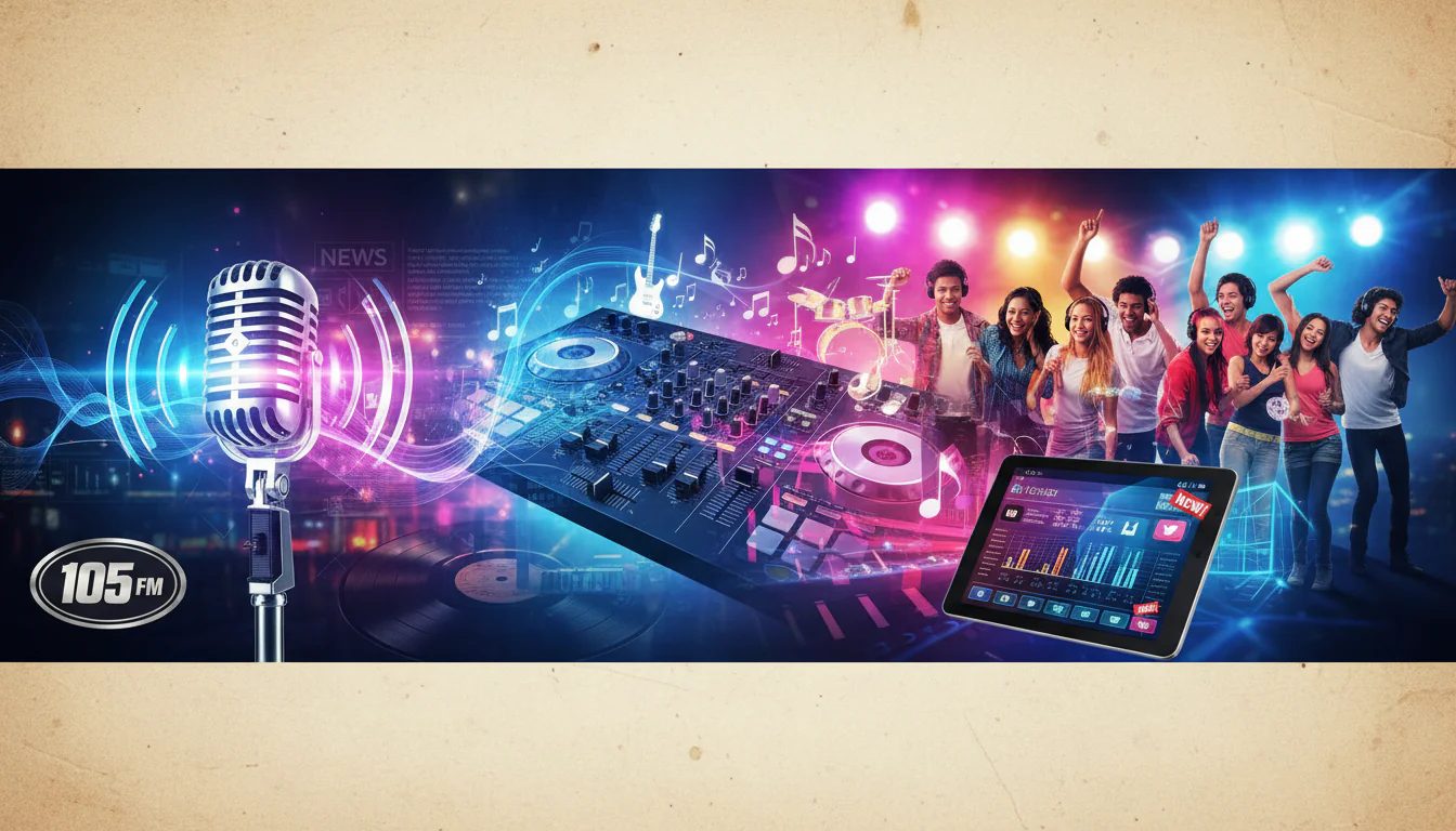 Programação 105 FM: Ritmos, Notícias e Novidades do Mundo da Música