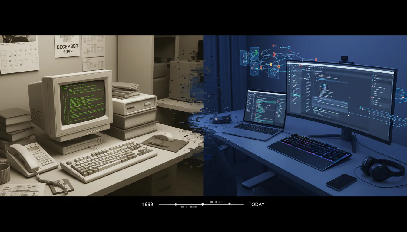 Programação em 1999: O Que Mudou e Como Codificar Hoje Programação em 1999: O Que Mudou e Como Codificar Hoje