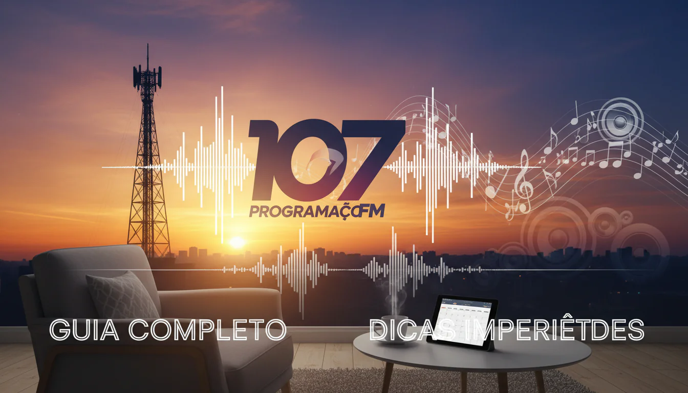 Programação 107 FM: Guia Completo e Dicas Imperdíveis! Programação 107 FM: Guia Completo e Dicas Imperdíveis!