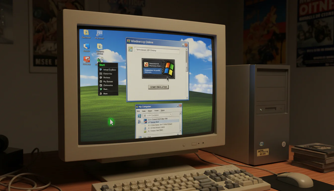Windows XP Online: Reviva o Clássico no Seu Navegador