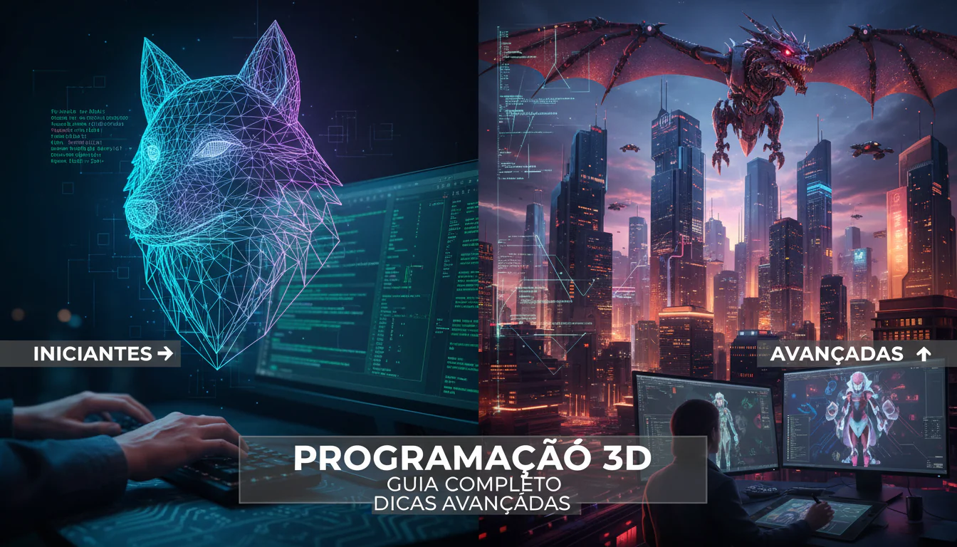 Programação 3D: Guia Completo para Iniciantes & Dicas Avançadas