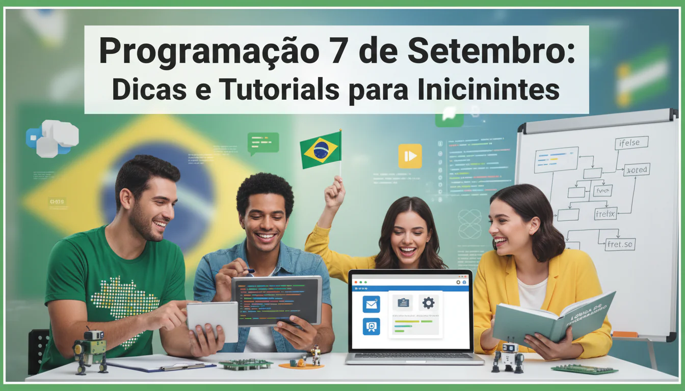 Programação 7 de Setembro: Dicas e Tutoriais para Iniciantes