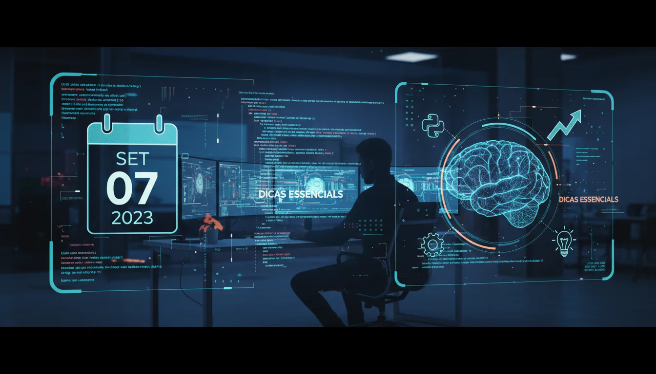 Programação: Novidades e Dicas Essenciais (7 Set 2023)