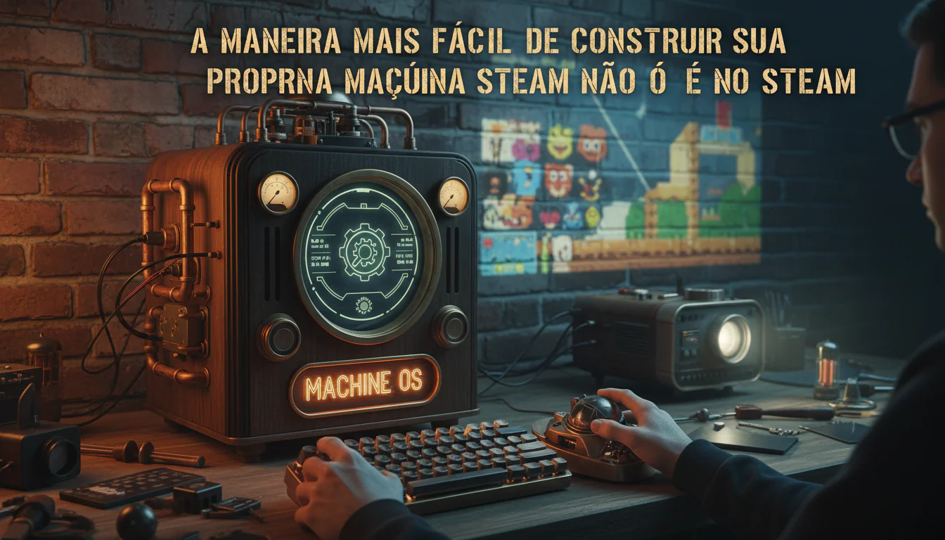 A maneira mais fácil de construir sua própria máquina Steam não é no Steam