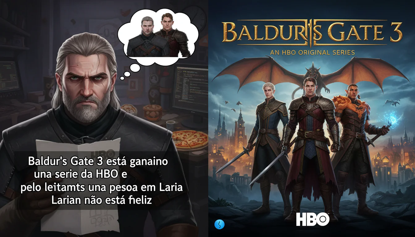 Baldur’s Gate 3 está ganhando uma série da HBO e pelo menos uma pessoa em Larian não está feliz