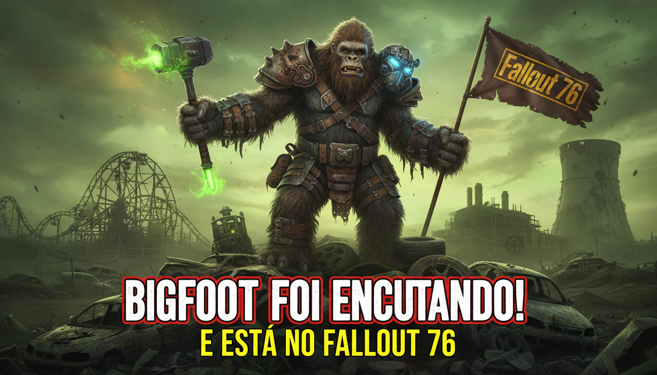 Bigfoot foi encontrado e está no Fallout 76