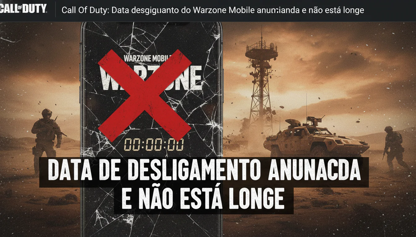 Call Of Duty: Data de desligamento do Warzone Mobile anunciada e não está longe