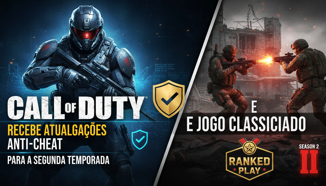 Call Of Duty recebe atualizações anti-cheat para a segunda temporada e jogo classificado