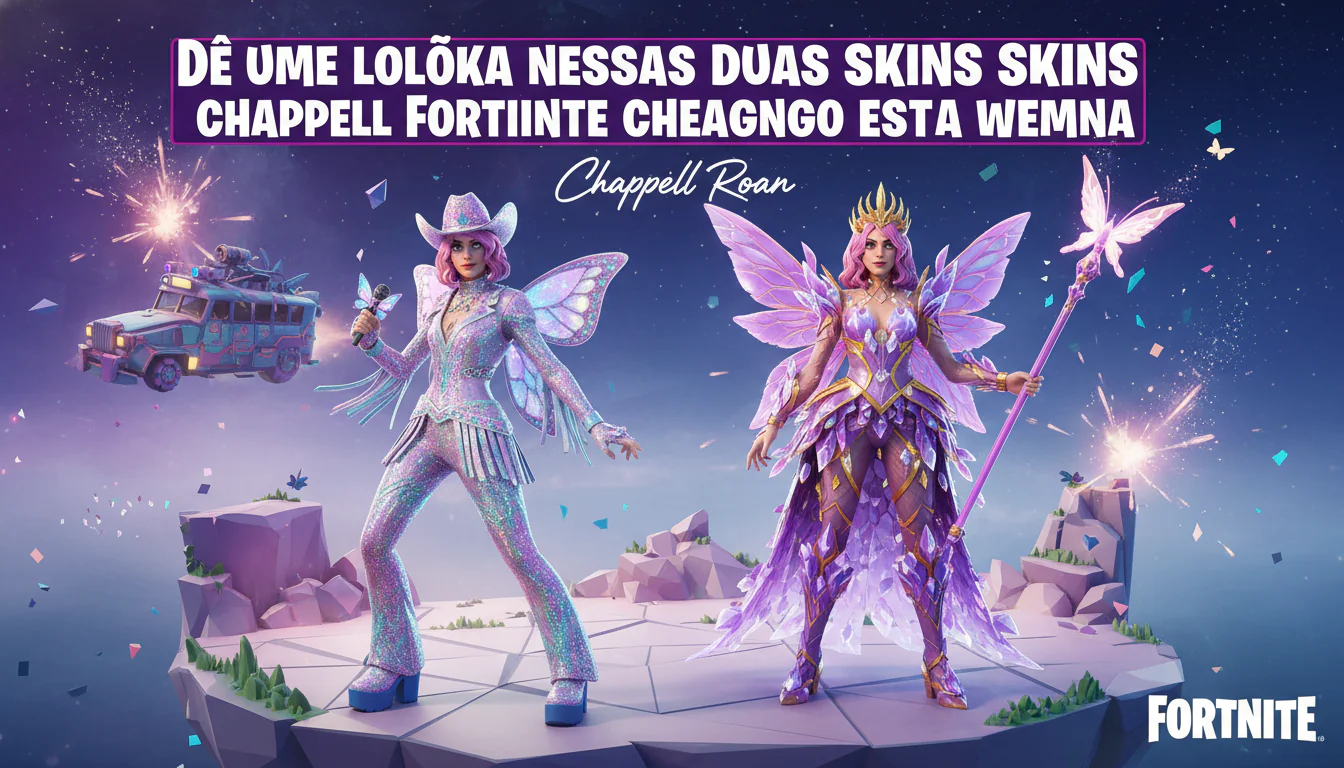 Dê uma olhada nessas duas skins Chappell Roan Fortnite chegando esta semana