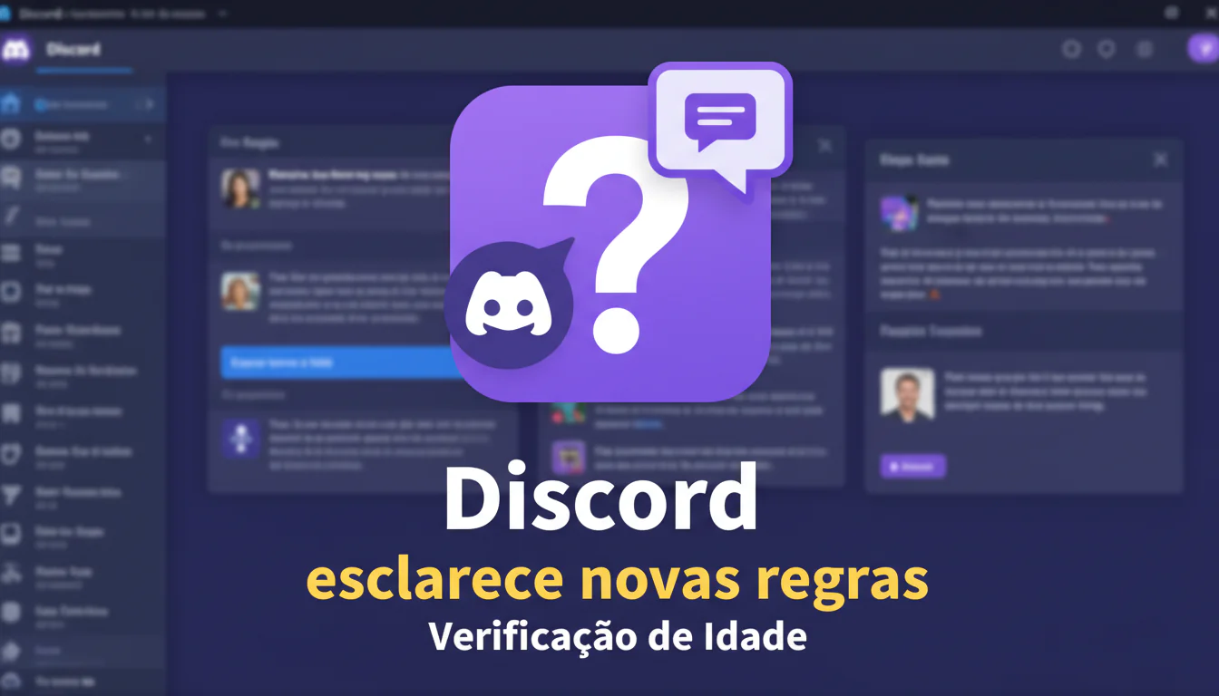 Discord tenta esclarecer suas novas regras de verificação de idade