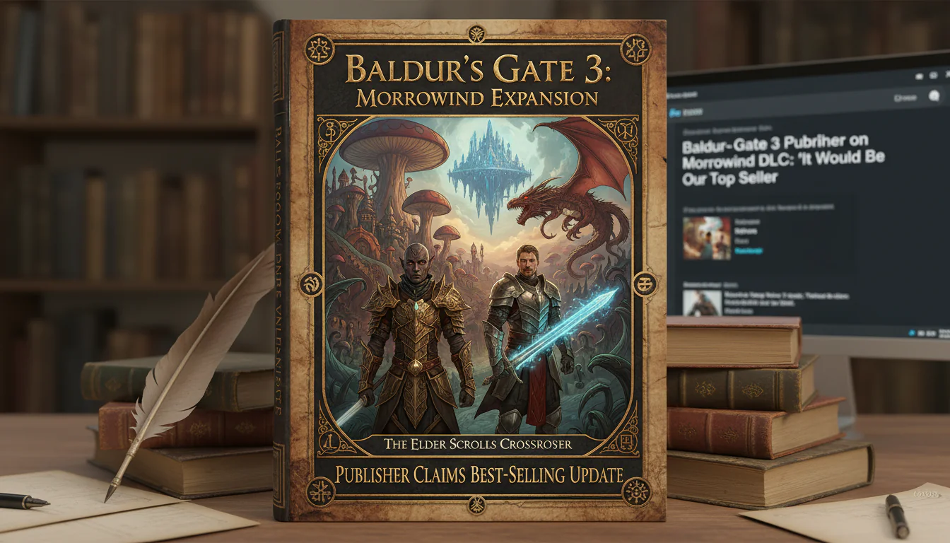 Editora de Baldur’s Gate 3 afirma que atualização de Morrowind seria a mais vendida